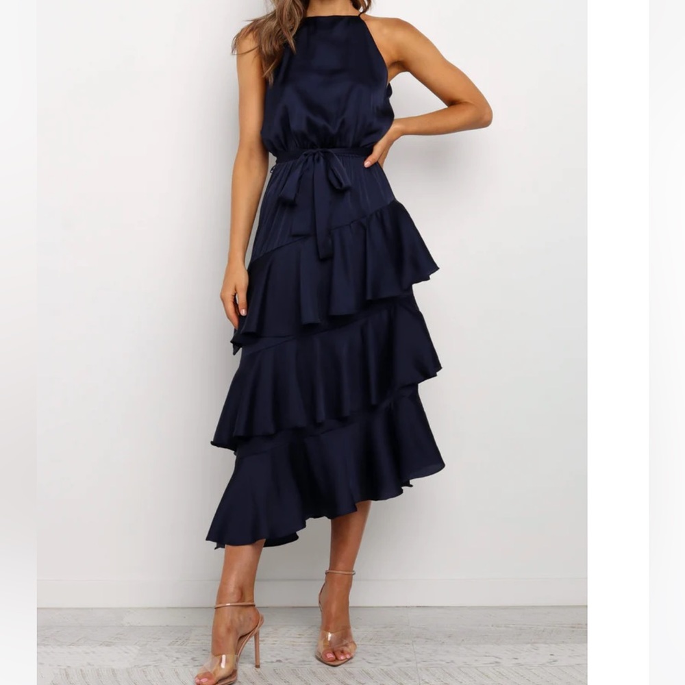 NWT Petal & Pup navy Seychelle dress size 8